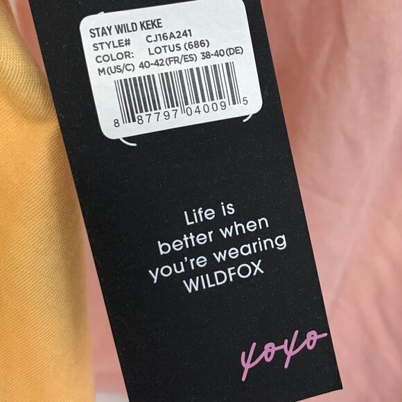 Wildfox Stay Wild Leopard Print Pink Tee Shirt M - Picture 7 of 7